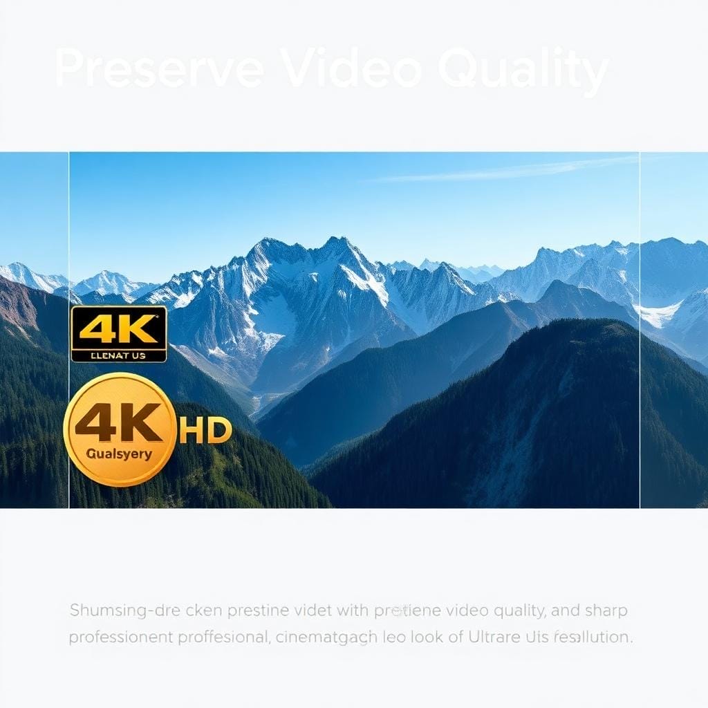 High-definition video export after object removal