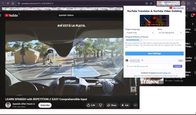 click Save Settings