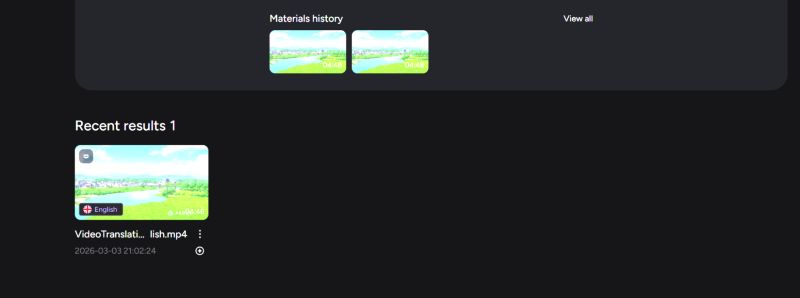 Material history
