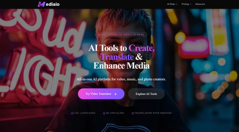 Mediaio Video Translator