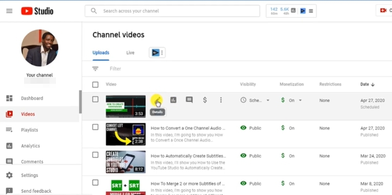 select videos