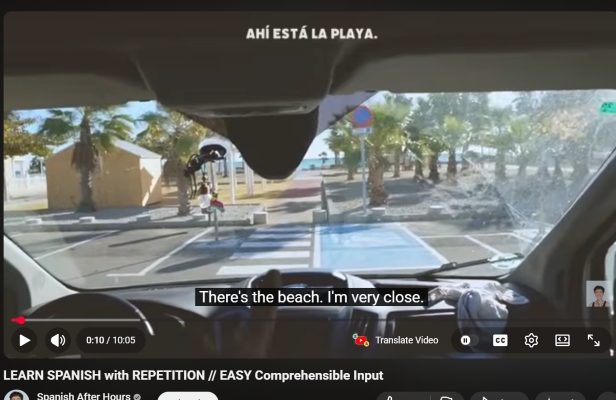 displayed English subtitles